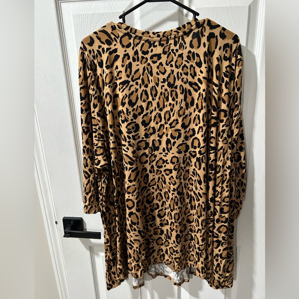 Jessica London shirt size 26/28 Animal Print